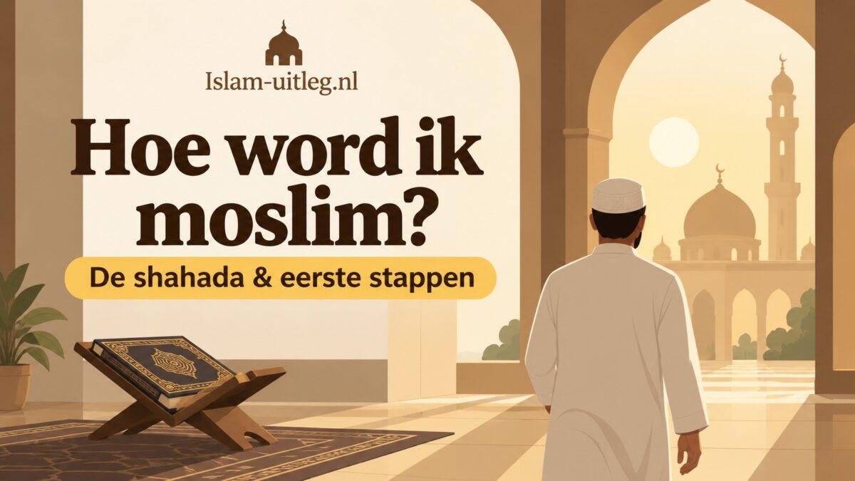 Hoe word ik moslim